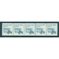 2123 3.4c School Bus Fine MNH Dry Gum PNC 2/5 V...