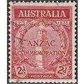 AUSTRALIA, 1935 2d ANZAC, SG 154 (Scott 150), g...