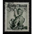 AUSTRIA 1948 PROVINCIAL COSTUMES 3s.50 GREEN BU...