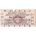 ALDERSHOT Southern Railway 1d Type 3 Platform T...