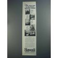 1926 Hawaii Tourist Bureau Ad - Whole Pacific C...