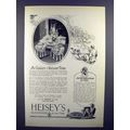 1926 Heisey's Glassware Ad - In Golden Autumn Time