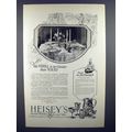 1926 Heisey's Glassware Ad - His Thrill is No G...