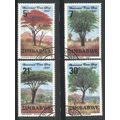 Zimbabwe 1981 - SG606/9 - National Tree Day set...