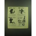 1945 White Rock Water Ad - Taste the difference tonight