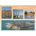 Saint Malo Multiview France Postcard used VGC