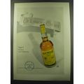 1949 Old Taylor Bourbon Ad - Of Topmost Choice