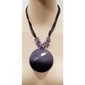 Black & Gray Shell Beaded Necklace