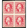 532 Var, Mint NH 2¢ "Wilson" Private Perf Block...