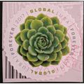 Stamp United States 2017 No Value Green Succule...