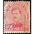 STAMP Belgium SG173 1915 10c King Albert I Used