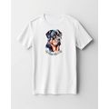 Rottweiler Dog Printed T Shirt- Customised Dog ...