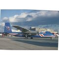 HERALD AIRCRAFT AIR UK AT GATWICK AIRPORT CARD ...