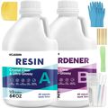 Epoxy Resin, 1 Gallon/128Oz Crystal Craft, Self...