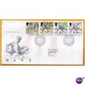 First Day Cover 1991 Maps