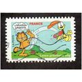 FRA 2008(55c) 'GARFIELD- KICKING ODIE ' FINE US...