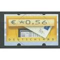 GER €0.56 'DEUTSCHLAND' MACHINE LABEL (EBID43-298)