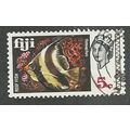 FIJ 1969 5c 'FISH' FINE USED (EBID48-195)