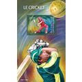 CENTRAL AFRICA 2015 SHEET MNH CRICKET SPORTS 5A