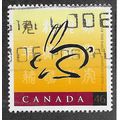 CAN 1999 46c 'CHINESE NEW YEAR - RABBIT' FINE U...