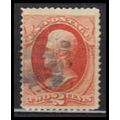 Used 183 2c Andrew Jackson Barely Clears RA0225