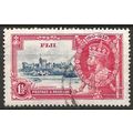 Fiji 1935 SG242 1 1/2d Deep Blue & Carmine Silv...
