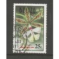 Belize 1996 Christmas 25c Orchid, used. SG1206