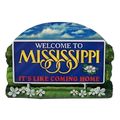 Mississippi State Welcome Sign Artwood Fridge M...