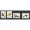 ALGERIA 1976 ALGERIA BIRDS SG 689 / 692 SET 4 V...