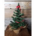 Doll House Miniature Christmas Tree + Barbie + ...