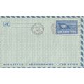 ZAYIX UN UC4 FDC Air Letter Aerogramme - Postal...