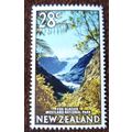 New Zealand 1967 Definitives 28c Fox Glacier We...