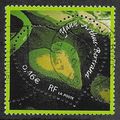 FRA 2002 46c 'ST VALENTINES DAY' FINE USED (EBI...