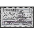 Mi 1120: 1 Kč 60 slate-violet/pale blue Sports ...