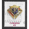 CAN 1997 45c 'KNIGHTS OF COLUMBUS CHARITY ' FIN...
