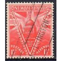 New Zealand 1946 Peace - St Pauls 1½d Used P. 1...