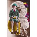 Antique Toy Skipping Rope School Coat Childrens...