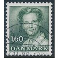 Denmark AFA 756/Scott 701, 1.60kr olive green Q...