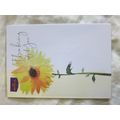 Thinking Of You Sunflower Blank A5 Portrait Sta...