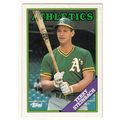 1988 Topps baseball card 551 Terry Steinbach