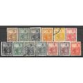 Argentina N° 110/18 120 122 123 125 YVERT OBLIT...