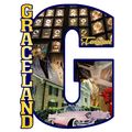 Graceland Tennessee Capital G Collage Fridge Ma...