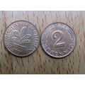 1991a 2 Pfennig Germany Coin