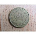 Denmark 1939 1 Krone Coin