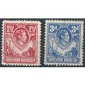 KGVI: 1½d & 3d - Northern Rhodesia 1938 - F H -...