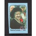 Sierra Leone - 1990 - 90th Birthday of the Quee...