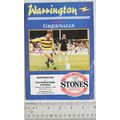 1990 programme Warrington v. Featherstone Rovers