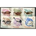 1965 6 different values - #254 cancelled