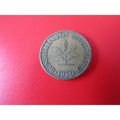 1950 GERMANY TEN PFENNIG D MINT MARK FREE POST....