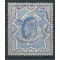 India 1904 SG142 5 Rupees Ultramarine & Violet ...
